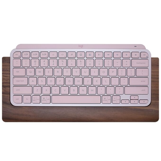 Wood Wrist Rest Tray for Logitech MX Keys Series & Craft