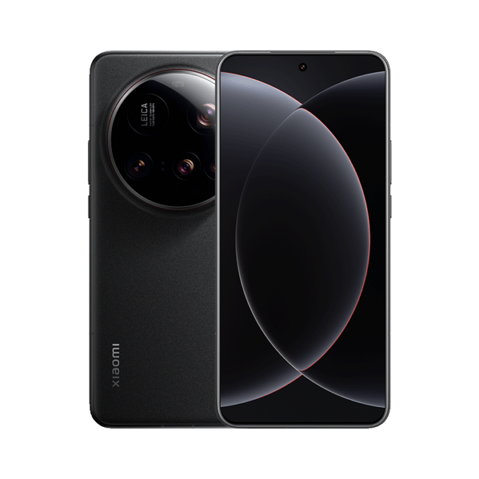 Xiaomi 15 Ultra smartphone in a black variant, featuring a large circular quad-camera system and a high-resolution display with a dark-themed wallpaper.